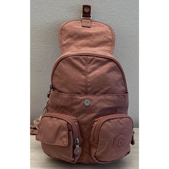 Kipling KIB7Y1 Lovebug Travel Small Backpack Polyamide Nylon Kind Rose - Picture 7 of 15